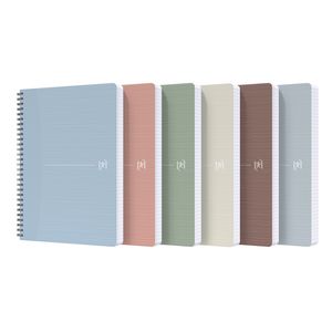 Picture 1 of Spiraalblok Oxford My Rec'Up A5 lijn 180 pagina's 80gr assorti