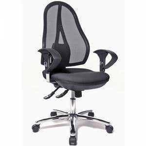Picture 1 of Bureaustoel Topstar open point sy deluxe zwart
