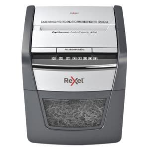 Picture 1 of Papiervernietiger Rexel Optimum Auto+ 45X snippers 4x28mm