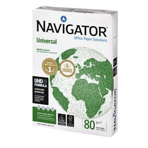 Picture 1 of Kopieerpapier Navigator Universal A4 80gr wit 500 vel