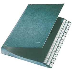 Picture 2 of Termijnmap Leitz 1-31 + I-XII 270x50x345mm hardboard zwart
