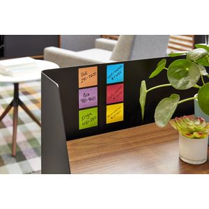 Picture 3 of Memoblok Post-it 654 Super Sticky 76x76mm ultrageel 12 stuks