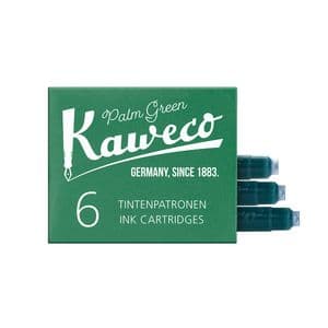 Picture 1 of Inktpatroon Kaweco groen doosje à 6 stuks