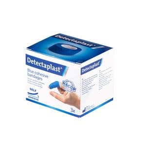Picture 1 of Snelpleister blauw Detectaplast 2,5cmx4,5m 3 stuks