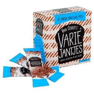 Picture 2 of Hagelslag van Oordt VarieJantjes melk 12x10gr