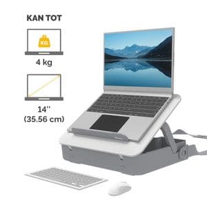 Picture 6 of Laptopstandaard Draagtas Fellowes Breyta wit