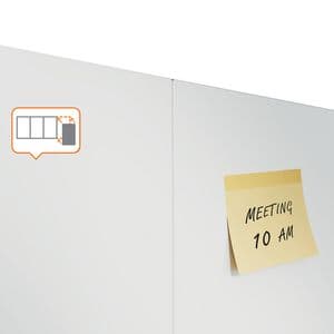Picture 3 of Whiteboard Nobo Infinity randloos 60x90cm