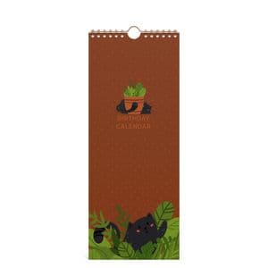 Picture 1 of Verjaardagskalender Lannoo 130x325 Cats