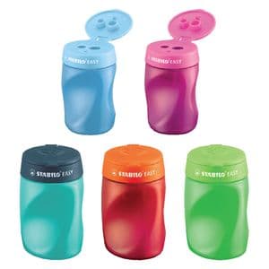 Picture 1 of Puntenslijper STABILO Easy 4502 3 in 1 rechtshandig roze