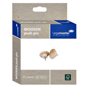 Picture 4 of Push pins Legamaster hout 25 stuks