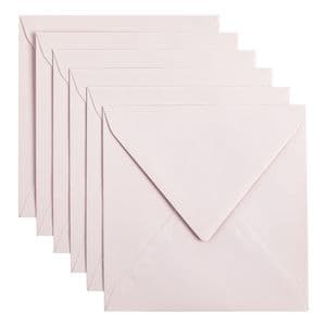 Picture 1 of Envelop Papicolor 140x140mm lichtroze pak à 6 stuks