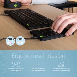 Picture 2 of Toetsenbord R-Go Ergonomisch Numpad Break Draad