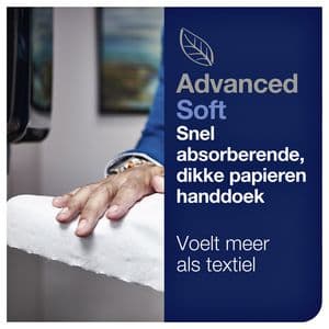 Picture 4 of Handdoekrol Tork H1 Matic Advanced 2-laags 150m wit 290067