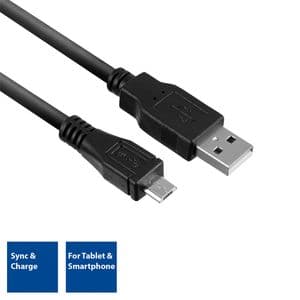 Picture 3 of Kabel ACT USB 2.0 naar MicroB laad -en data 1 meter