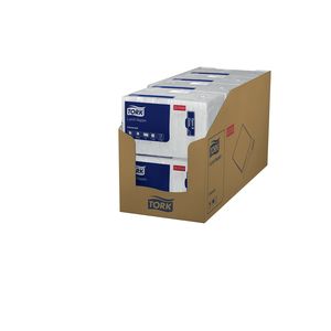 Picture 3 of Lunchservet Tork Universal 1/4 vouw 1-laags 325x325mm 500 vel wit 509300