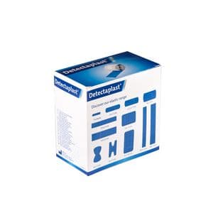 Picture 4 of Elastische blauwe textielpleister Detectaplast 6cmx5m