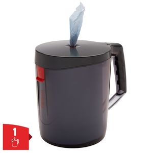 Picture 2 of Poetspapierdispenser WypAll L10 Reach draagbare dispenser zwart 6221