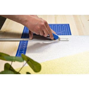 Picture 1 of Snijmes Westcott Office 18mm met schuifsluiting blauw