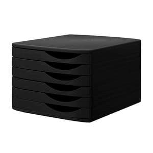 Picture 1 of Ladenbox Djois Re-Solution 6 laden gesloten zwart