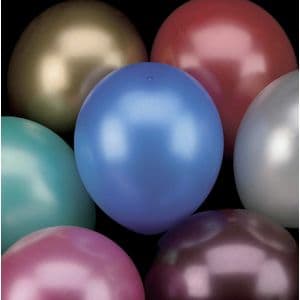 Picture 1 of Ballonnen metallic 10 stuks