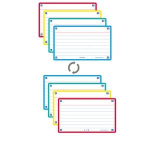 Picture 3 of Flashcard Oxford 2.0 75x125mm 80 vel 250gr lijn assorti