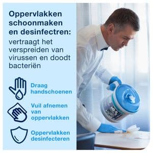 Picture 4 of Handdoekroldispenser Tork M4 Performance Reflex turquoize 473180