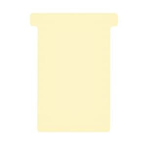 Picture 1 of T-kaart Djois formaat 3 77mm beige 100 stuks