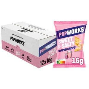 Picture 1 of Chips Popworks Sweet Salty 16gr