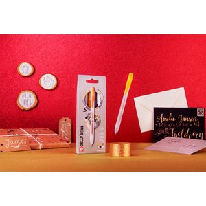 Picture 5 of Gelschrijver Sakura Gelly Roll Special 08 klikfunctie set à 3 kleuren zilver