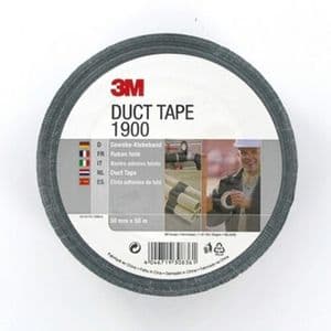 Picture 1 of Duct tape 3M Economy 1900 50mmx50m zwart