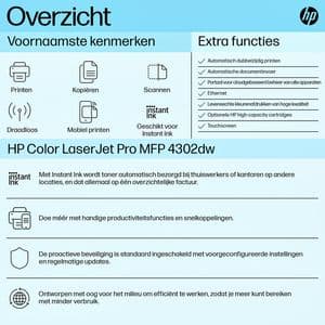 Picture 6 of Multifunctional Laser printer HP Color LaserJet 4302dw