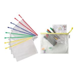 Picture 4 of Opbergtas Djois met rits A4 assorti