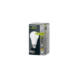 Picture 2 of Ledlamp Integral E27 2700K warm wit 4.8W 470lumen dag/nacht sensor