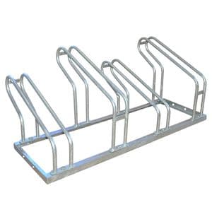 Picture 1 of Fietsenrek BRASQ 4 fietsen BS400 zilver