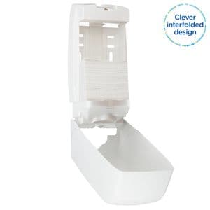 Picture 5 of Toiletpapier Kleenex gevouwen 2-laags 110x186mm wit 8408