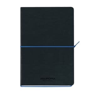Picture 1 of Notitieboek Aurora Tesoro A5 192blz lijn 80gr blauw