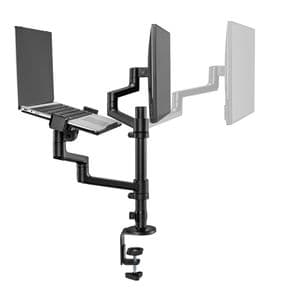 Picture 3 of Monitorarm + laptophouder Neomounts NEXT DS20 17-27'' zwart
