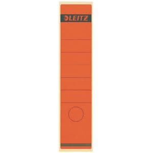 Picture 1 of Rugetiket Leitz breed/lang 62x285mm zelfklevend rood 10 stuks