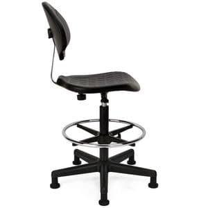 Picture 3 of Werkstoel Euroseats Tarente Large zwart