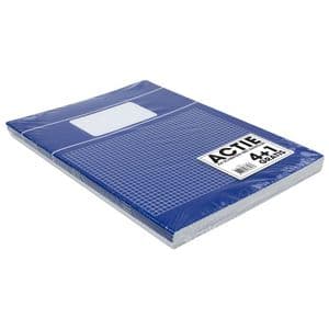 Picture 2 of Schrift SOHO Basic A4 ruit 5x5mm 80 pagina's 60gr assorti 5 stuks