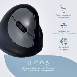 Picture 3 of Muis R-Go Ergonomisch HE Break Wireless Rechts L