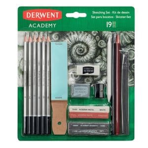 Picture 1 of Grafietschetsset Derwent Academy 19-delig