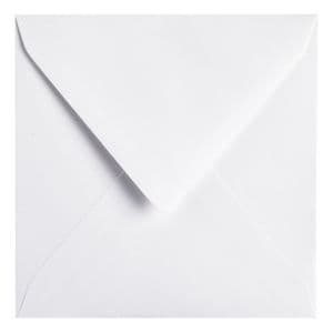 Picture 2 of Envelop Papicolor 140x140mm kraft wit pak à 6 stuks
