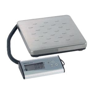 Picture 3 of Pakketweger MAUL Cargo 120kg metalen plateau 27x27cm +9V batterij zilver