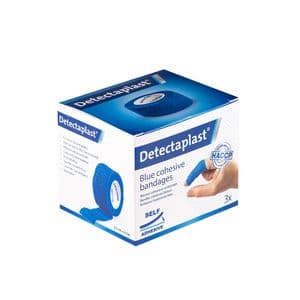 Picture 3 of Snelpleister blauw Detectaplast 2,5cmx4,5m 3 stuks