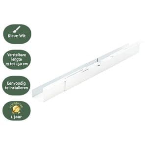 Picture 3 of Kabelgoot BRASQ verstelbaar 75-150cm CT100 wit