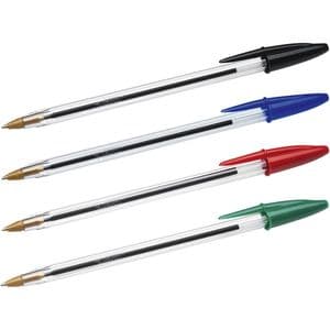 Picture 1 of Balpen Bic Cristal medium zwart