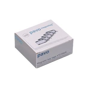 Picture 3 of Sleutellabel Pavo Magnettag zwart 10 stuks
