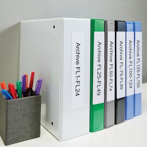 Picture 4 of Etiket Dymo LabelWriter multifunctioneel 38x190mm 1 rol á 110 stuks wit