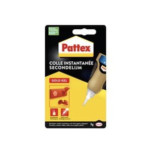 Picture 1 of Secondelijm Pattex Gold GEL tube 3 gram op blister